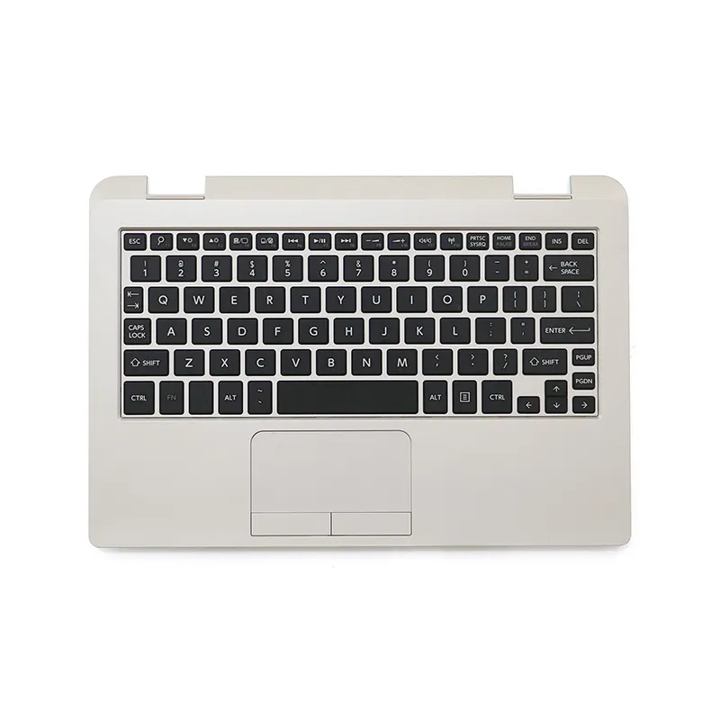 Sliver Original For Toshiba Radius 11 L15W L15W-B1208 US C Cover Palmrest With Keyboard And Touchpad