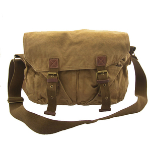 Sac messager vintage Virginland, loisirs et sport, toile de coton 16 oz, sac à bandoulière pour adolescents avec étui pour téléphone, fermeture éclair, toutes saisons - Product Image 4