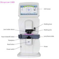 K New L-900 Digital Lensometer Auto Print Optical Auto Lensmeter with Blue Light for Test UV Optics Instruments