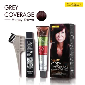 Color in Honey Brown Fashionable Hair Care Cream Dye With Smooth & Elastic