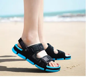 Whloedale slayt terlik Plastique arap sandalet Karet siyah ayakkabı Strand Plastiksandalen ayakkabı TPE erkekler için jöle ayakkabı