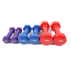Manubrio <span class=keywords><strong>in</strong></span> Neoprene <span class=keywords><strong>in</strong></span> <span class=keywords><strong>vinile</strong></span> colorato a forma di esagonale antiscivolo - Product Image 1