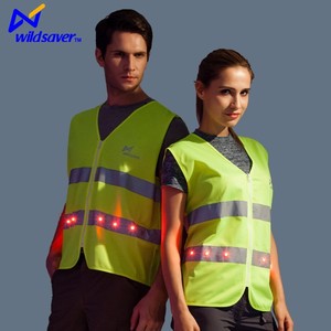 Wildsaver ماركة مرحبا فيس-الشرطة العسكرية سلامة سترة عاكسة مضيئة - Product Image 4