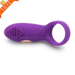 Gratis Custom Box-Usb Oplaadbare Seksspeeltjes Siliconen Toverstaf Unieke Penis Tepel Cock Ring En Mouw - Product Image 2