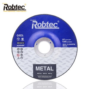 Robtec 5 pulgadas 125*6,4*22,2mm disco de Metal abrasivo 80 m/s disco de Metal abrasivo - Product Image 1