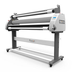 Zuverlässige Qualität Halbautomatische Kaltlaminiermaschine 1600mm Hochgeschwindigkeits-PVC-Banner-Poster-Flex-Leinwand Laminiergerät - Product Image 2