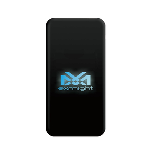 Power bank 10000mAh, batterie d'alimentation rapide de type c avec logo, led 7 couleurs - Product Image 1