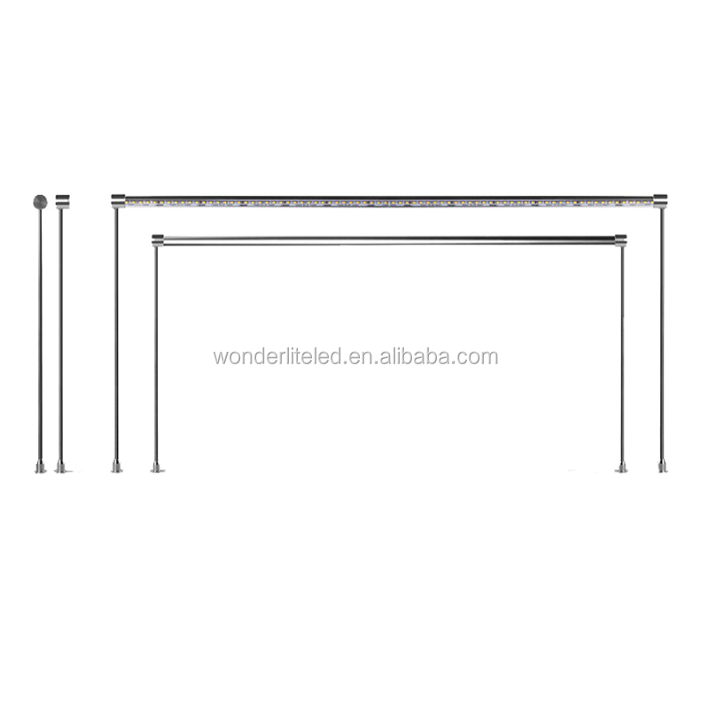 Витринное освещение, светодиодная круглая жесткая полоса, светодиодное освещение для витрины