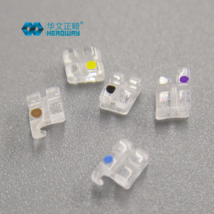 Clear Keramische Braces Kosten <span class=keywords><strong>Sapphire</strong></span> Orthodontische Beugels - Product Image 2