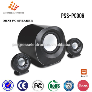 Pss-pc006 parleur usb de l'ordinateur <span class=keywords><strong>2</strong></span>. 1, super bass, stéréo de bonne, avec contrôle du volume - Product Image 1
