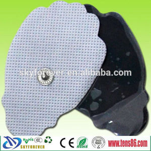 7.5 * 5 cm feuille en forme de TENS électrodes réutilisables, Electrode pads avec le prix concurrentiel - Product Image 4