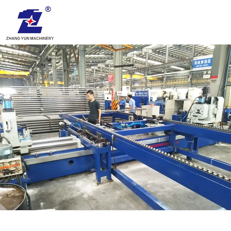 Automatic Plc Control Steel Profile T70B T89B T90B T45A T50A T70A Elevator Guide Rail Production Line