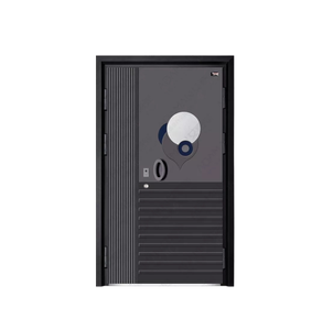 Porta Principale per Appartamento in Acciaio e Legno dal <span class=keywords><strong>Design</strong></span> Moderno - Product Image 5