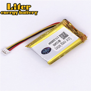 Socket 2.0-3 P 113450 2500 mah 3.7 V lipo battery Rechargeable solar li ion polymer lithium battery with PCM - Product Image 2