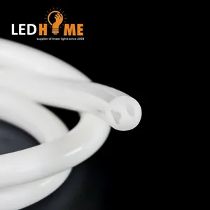 Neon Buis Led Profiel Oem Custom 360 Graden Beam Angel Bendable Silicon Neon Lights Wit En Rgb Voor Led Strips 12 W/m Max 50000