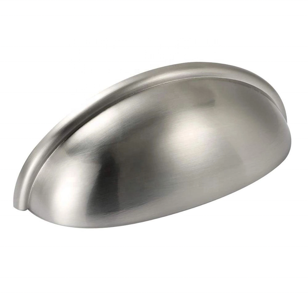 Zinc Alloy C.C 76mm Shell Cup Drawer Handle Cup Pull Handles Bow Handle