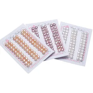<span class=keywords><strong>Perles</strong></span> en vrac naturelles <span class=keywords><strong>d</strong></span>'<span class=keywords><strong>eau</strong></span> douce de qualité 4A 5A, à fort lustre, plates, en forme de bouton, de 3 à 13 mm, pour la fabrication de bijoux - Product Image 1