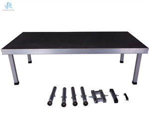 Plataforma de Escenario Portátil de Aluminio para Bodas, Escenario Desplegable al por Mayor - Product Image 3