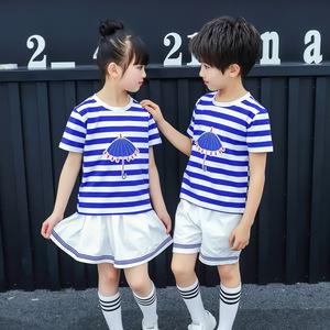 Uniformes scolaires d'été pour enfants, vêtements de sport modernes, <span class=keywords><strong>uniforme</strong></span> <span class=keywords><strong>scolaire</strong></span> avec dessins japonais, nouvelle collection - Product Image 3