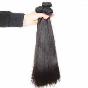 Extensiones de Cabello brasileño virgen, venta al por mayor