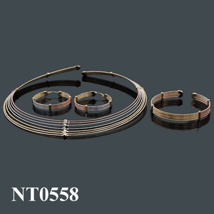 Ensembles de <span class=keywords><strong>bijoux</strong></span> <span class=keywords><strong>d</strong></span>'imitation en gros de Guangzhou, <span class=keywords><strong>bijoux</strong></span> indiens en or véritable, ensemble de <span class=keywords><strong>bijoux</strong></span> de mariée - Product Image 1