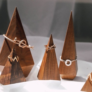 Présentoir de bijoux en <span class=keywords><strong>bois</strong></span> fait à la main pour bagues, Bracelet, produit en <span class=keywords><strong>bois</strong></span> - Product Image 6