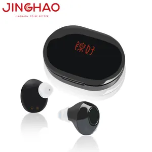 Hoge Kwaliteit Draadloze Mini In-Ear Digitale Gehoorapparaat Oplaadbare Voor Gehoorverlies