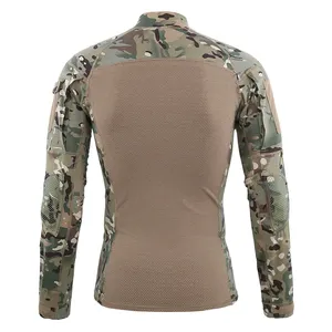 ESDY Hunting Training Tactical Shirt Camouflage Combat Shirt