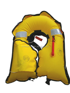 <span class=keywords><strong>Gilet</strong></span> <span class=keywords><strong>de</strong></span> <span class=keywords><strong>sauvetage</strong></span> gonflable <span class=keywords><strong>jaune</strong></span> pour adulte ShangHai Fangzhan Marine avec flottabilité <span class=keywords><strong>de</strong></span> 150N et 2 compartiments pour la <span class=keywords><strong>sauvetage</strong></span> - Product Image 2