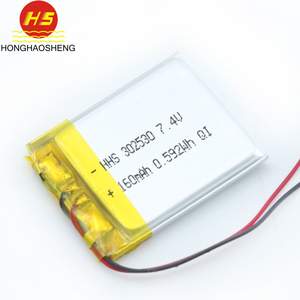 사용자 정의 리튬 이온 폴리머 고용량 배터리 160mah 리튬 배터리 팩 뜨거운 판매 302530 <span class=keywords><strong>3.7V</strong></span> Ce - Product Image 3