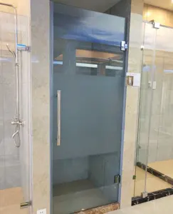 Cabina de ducha de vidrio templado, puerta de ducha de baño, estándar americano, 10mm