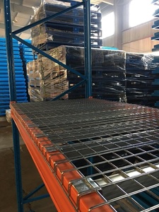 חוט רשת סיפון כבד החובה מזרן מתלה L2700 * W1100 * H4050mm <span class=keywords><strong>2</strong></span> רמות 3000 kg לכל רמה - Product Image 5