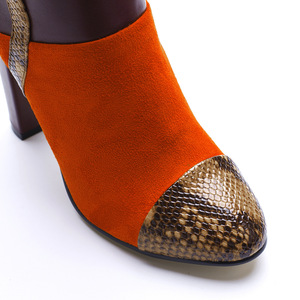 Grande Formato 2018 Donne Sexy Stampa Serpente Tacco Alto Delle Signore di Inverno di Scarpe di <span class=keywords><strong>Coccodrillo</strong></span> Modello Chunky Tacco Punta Rotonda <span class=keywords><strong>stivali</strong></span> Al Ginocchio <span class=keywords><strong>stivali</strong></span> alti - Product Image 6