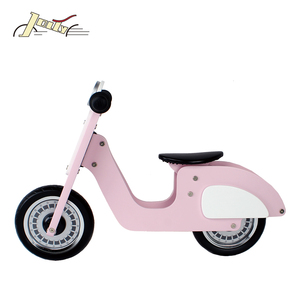 10 "mignon équilibre <span class=keywords><strong>en</strong></span> <span class=keywords><strong>bois</strong></span> rose vélo de course enfants <span class=keywords><strong>Scooter</strong></span> sans pédale - Product Image 2