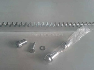 Chất lượng cao trượt cổng <span class=keywords><strong>rack</strong></span> bánh <span class=keywords><strong>rack</strong></span> răng giá cho cửa trượt cửa mở nylon chất liệu cổng đường sắt - Product Image 3