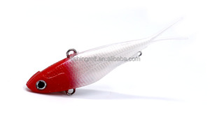 Vibe hure Fork coda Transam Super forza TPR vibrazione plastica vibrazione pesca all'ingrosso <span class=keywords><strong>triglia</strong></span> 115mm plastica morbida pesce Vibe MLF - Product Image 3