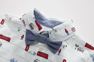 Nuovo Design Pattern di Chindren Freddo del <span class=keywords><strong>Ragazzo</strong></span> Stampato Camicie India <span class=keywords><strong>Abbigliamento</strong></span> All'ingrosso - Product Image 3