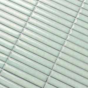 Piastrelle in Ceramica Verde Premium Smaltate 12*92mm per Rivestimento Cucina, Effetto Mosaico Kitkat - Product Image 2
