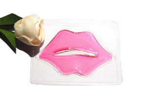 Cuidado de los labios de producto anti-arrugas rosado colágeno gel labios parche de costumbre crecer semilla - Product Image 5