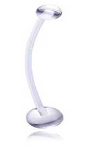 Anneaux de nombril de <span class=keywords><strong>grossesse</strong></span> plaqués or Gaby Bioflex, bijoux de corps de maternité flexibles, rétention de nombril sportive pour femmes - Product Image 4