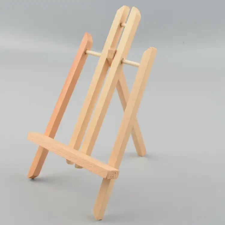 मिनी छोटे बच्चों के लिए लकड़ी के चित्र टेबल टेबलटॉप चित्रफलक