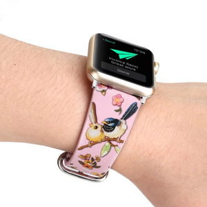 Cinturino in vera pelle per cinturino <span class=keywords><strong>Apple</strong></span> Smart <span class=keywords><strong>Watch</strong></span> 38mm 42MM 44MM <span class=keywords><strong>40MM</strong></span> - Product Image 6