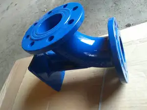 Trung Quốc iso2531/en545/en598 di dễ uốn sắt phụ kiện lắp ống ổ cắm/Mặt bích trống mặt bích côn duckfood uốn cong cổ Áo Tee - Product Image 2