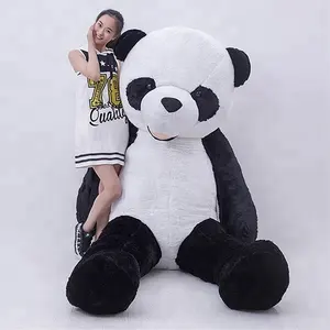 Лидер продаж на Amazon, огромная большая плюшевая панда 300 см, мишка тедди, игрушка для детей, небольшой минимальный заказ, милая мягкая Набивная игрушка, гигантская панда, мишка тедди