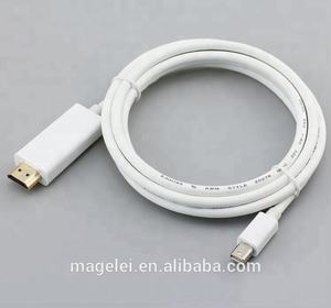 1,8 m de alta calidad 4K x 2K <span class=keywords><strong>Mini</strong></span> DP <span class=keywords><strong>a</strong></span> <span class=keywords><strong>HDMI</strong></span> <span class=keywords><strong>Cable</strong></span> DP1.2 <span class=keywords><strong>Mini</strong></span> <span class=keywords><strong>Display</strong></span> <span class=keywords><strong>Port</strong></span> <span class=keywords><strong>a</strong></span> <span class=keywords><strong>HDMI</strong></span> Converter Adapter <span class=keywords><strong>Cable</strong></span> - Product Image 6