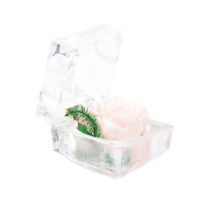 Confezione Regalo con <span class=keywords><strong>Rose</strong></span> <span class=keywords><strong>Vere</strong></span> Stabilizzate <span class=keywords><strong>Blu</strong></span> Scuro - Product Image 3