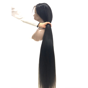 Parrucca Naturale in Capelli Vergini Indiani di Visone con Cuticola Allineata per Donne di Colore con Baby Hair - Product Image 5