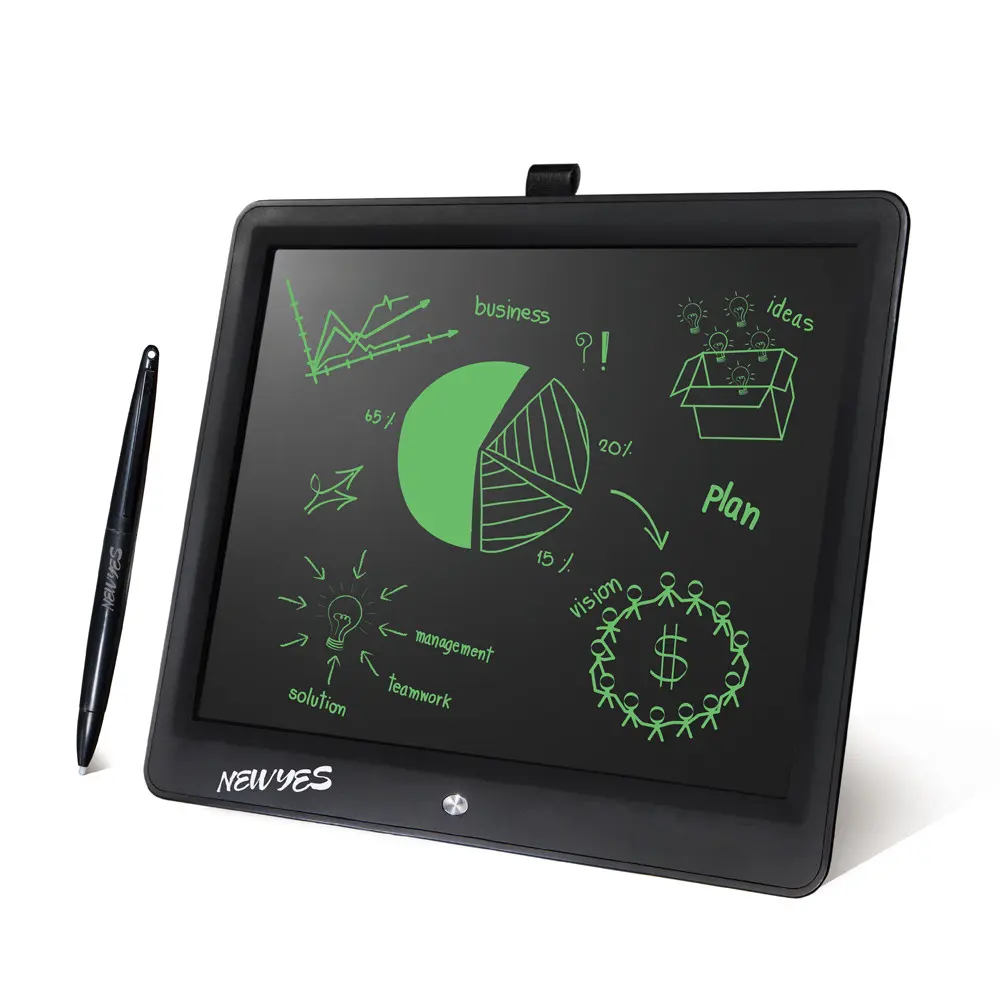 Customized 15 Inch Kids Erasable Electronic Notepad Lcd Drawing Board Digital Writing Pad