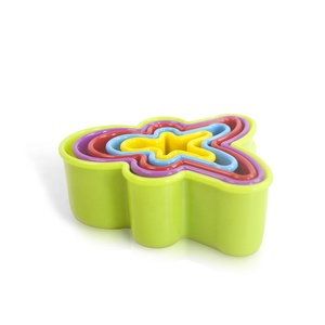 Tùy chỉnh cấp thực phẩm Biscuit nướng khuôn nhựa giáng sinh nhà bếp làm tổ <span class=keywords><strong>Cookie</strong></span> cutter Set - Product Image 5