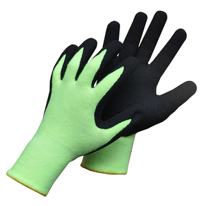 2023 yeni güvenlik nitril kaplama kumlu kaplama kaymaz Polyester iş eldivenleri erkekler için - Product Image 3